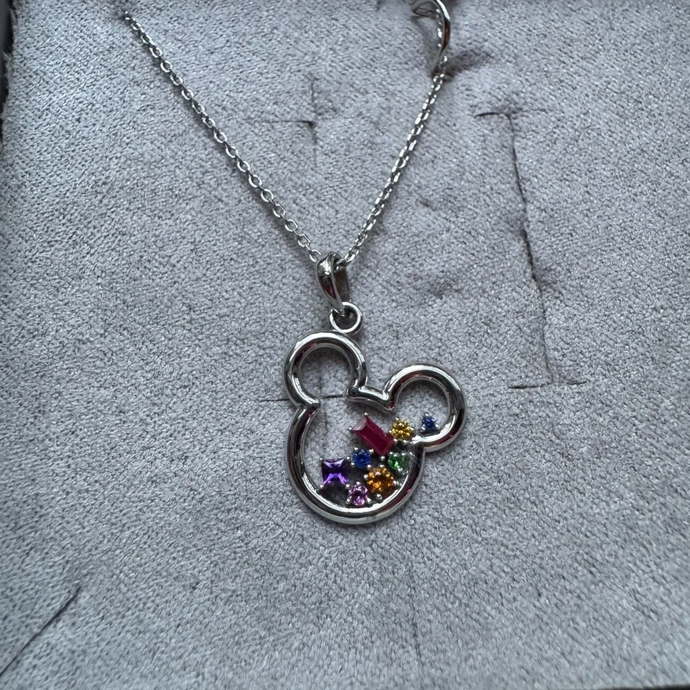 Park Exclusive Disney Necklace - 14k and Gemstone 💎 - Picture 7 of 12